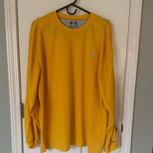 STARTER Men's Bold Yellow Long Sleeve Tee